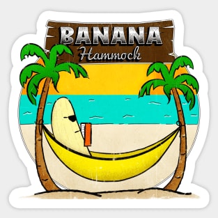 Banana Hammock Sticker